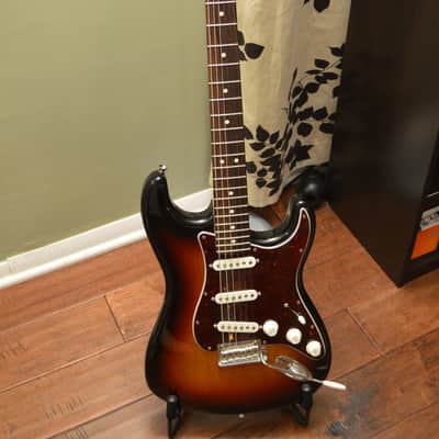 2009 Fender American Standard Stratocaster (3 Color Sunburst) image 1