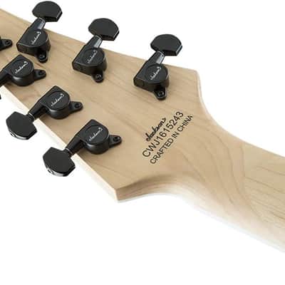 Jackson JS Series Dinky JS32-7 - Snow White with Amaranth Fingerboard image 7