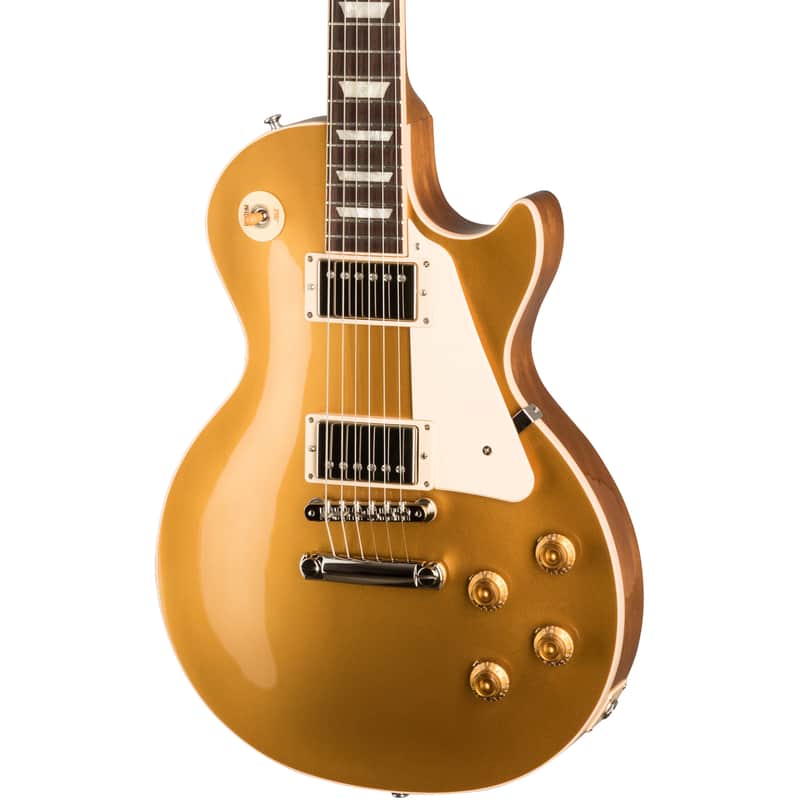 Gibson Les Paul Standard 50s Electric Guitar - Goldtop image 1