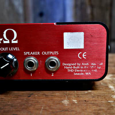 THD Hot Plate Power Attenuator - 4 Ohm - Red image 8