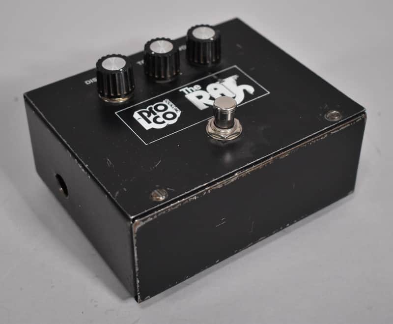 1978 Pro Co Rat V1 Big Box Distortion Fringe Logo | Reverb