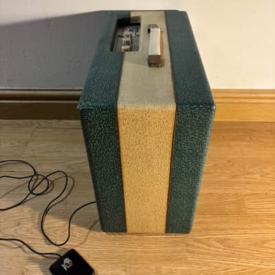 1962 Watkins WEM Westminster Tremolo 13 Watt Valve Guitar Amp (+ original tremolo pedal & amp cover, one owner from new!) image 8
