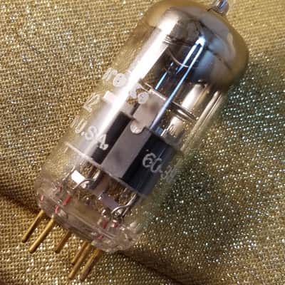 Amperex Matched Pair (2) 6922 tNOS AT1000 TESTED Vacuum Tubes Rare D getter PQ Premium Quality USA Gold Pins E88CC dual triode 1958-1961 image 23