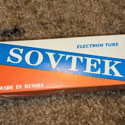 Sovtek vacuum tubes 6L6WXT+ tetrode 1980's image 4