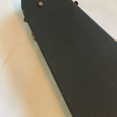 1980's Kramer USA Violin Teardrop Black Tolex Hardshell Electric Guitar Case image 12