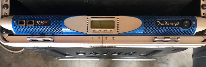 Powersoft K10 DSP + AESOP 2-Channel 12000W Power Amplifier w/ DSP & Networking image 1