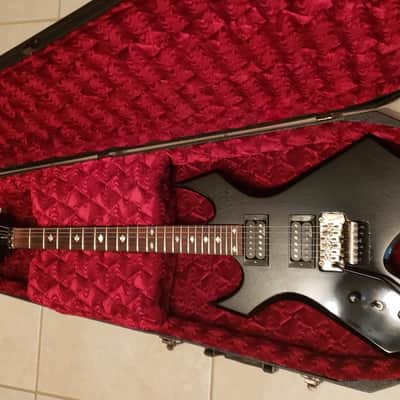 LEFTY BC Rich NJ Warlock Electric Guitar Floyd Rose NJ Series Gloss Black left image 8