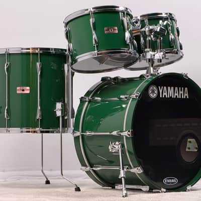 Yamaha 22/12/13/16" Recording Custom 90's Drum Set - Jade Green image 2