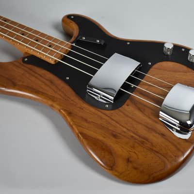 2017 Fender '58 Precision Bass Limited Edition Roasted Ash Electric Guitar OHSC image 6