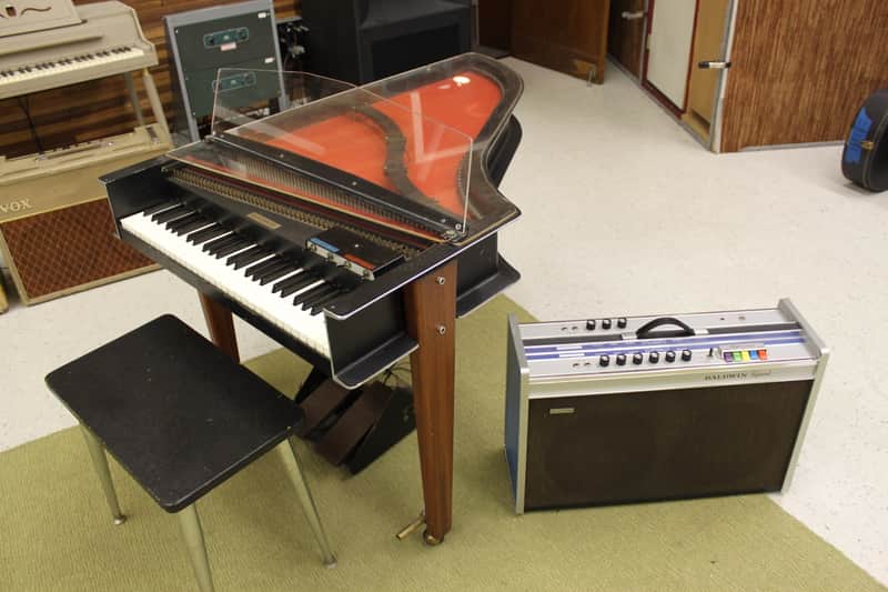 Baldwin Electric Harpsichord 60's with Model C1 Professional Amplifier image 1
