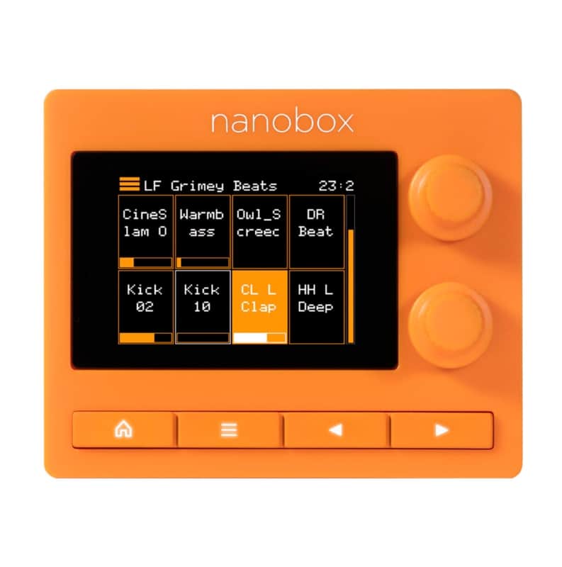 1010 Music 1010MUSIC nanobox Tangerine Compact Streaming Sampler (BPNYC) image 1