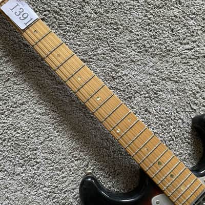 J&D Sunburst HSS Electric Guitar, Solid Basswood Body, Maple Neck, 22 Frets Fingerboard image 20