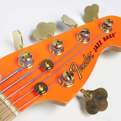 Fender MonoNeon Signature Jazz Bass V 2022 - Neon Yellow image 7