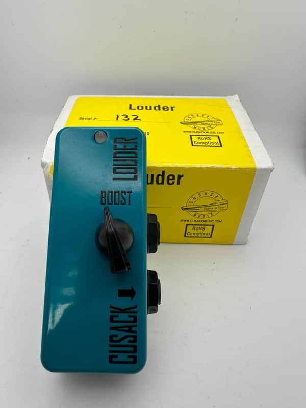Cusack Music More Louder 2010s - Blue image 1