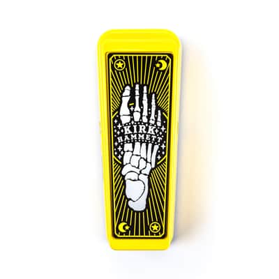 Dunlop KH95Y Kirk Hammett Signature Cry Baby Wah 2024 - Yellow Sparkle (Mint, Open Box) image 2