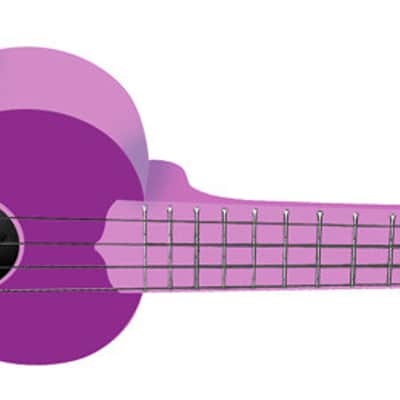 Stagg Soprano Ukulele Violet Purple with Gig Bag Full Size Beginner Model Uke image 1