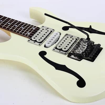Ibanez PGM30-WH Paul Gilbert Signature with Lo TRS II Tremolo 1995 - 2002 - Vintage White image 16
