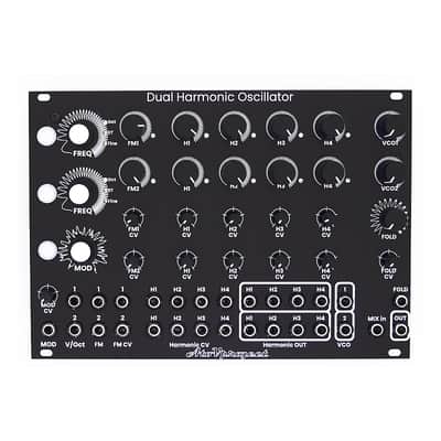 AtoV Project Dual Harmonic Oscillator (DHO) Eurorack Oscillator Module (Black) image 5