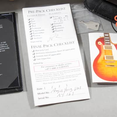 2009 Gibson Custom Shop Angus Young Thunderstruck SG VOS OHSC COA #121/200 image 12