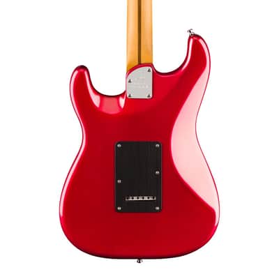 Fender American Ultra II Stratocaster SSS Electric Guitar, Maple Fingerboard W/Case - Sinister Red image 4