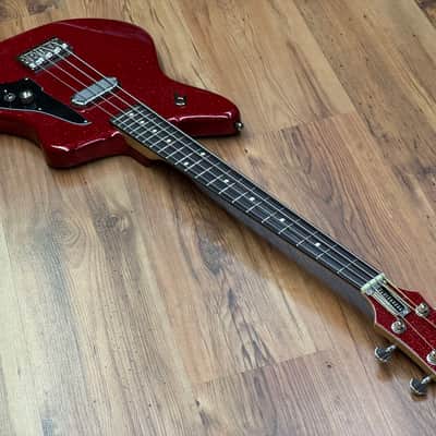 Duesenberg Kavalier Bass - Red Sparkle image 13