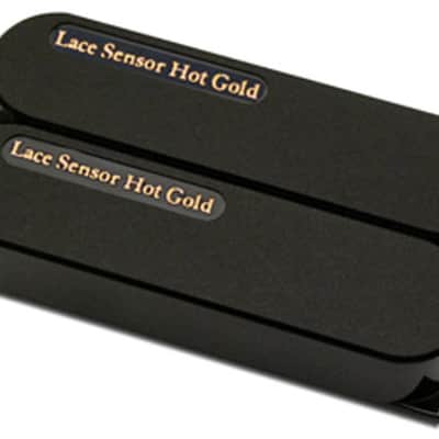 Lace Sensor Hot Gold Dually Bridge pickup - black image 3