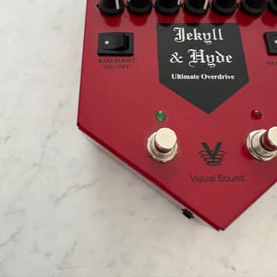 Visual Sound Jekyll & Hyde Ultimate Overdrive V1 2000s - Red image 6