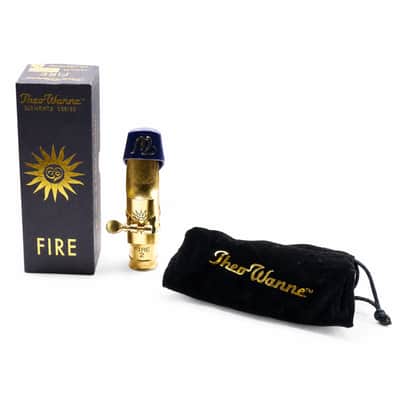 Theo Wanne FIRE2 Gold 8 Alto Saxophone Mouthpiece image 3
