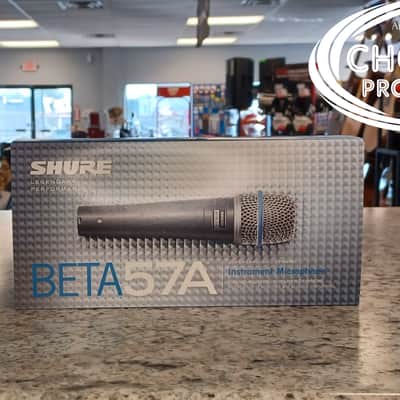 Shure BETA 57A Supercardioid Dynamic Instrument Microphone 1989 - Present - Blue image 1