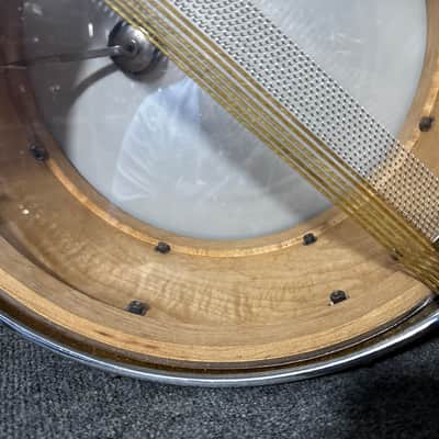 WFL Zephyr Lug Snare Drum In Gold Sparkle image 11