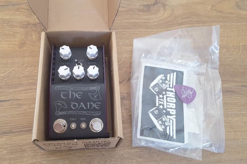 ThorpyFX The Dane MKII Peter Honore Signature Overdrive / Boost 2023 - Present - Black / Purple image 1
