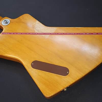 Gibson Allen Collins Korina Explorer, 1 of 38, Murphy Aged, Lynyrd Skynyrd w/OHSC & Case Candy image 22