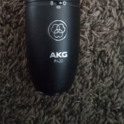AKG P420 Perception 420 Multi-Pattern Large-Diapraghm Condenser Microphone 2010s - Black image 1
