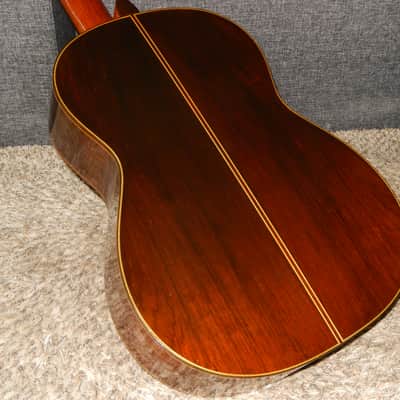 KAZUO ICHIYANAGI 20 1977 - ROBERT BOUCHET CLASS CLASSICAL CONCERT GUITAR - SPRUCE/BRAZILIAN ROSEWOOD image 8