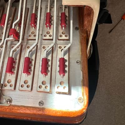 Settimio Soprani Contino Model 132 Piano Accordion 1955 - White Pearl image 20
