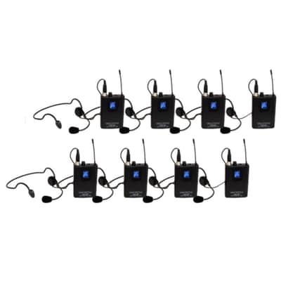VOCOPRO UDX-OCTO-ULTRA 8 Digital PLL Wireless Rackmount Microphone / Headset System image 3