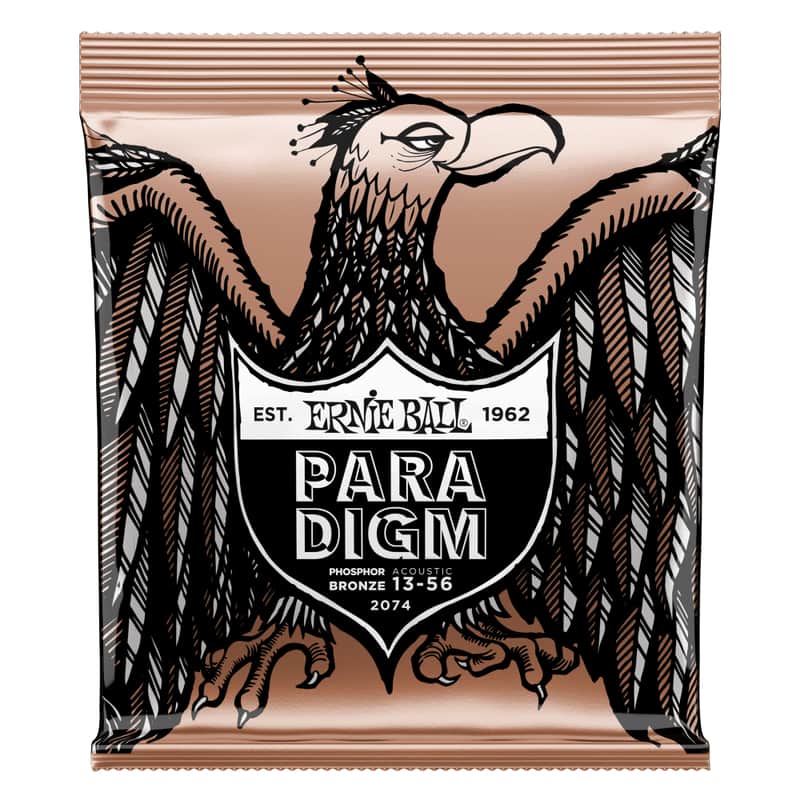 Ernie Ball Paradigm Medium Phosphor Bronze Acoustic Guitar Strings - 13-56 Gauge Bild 1