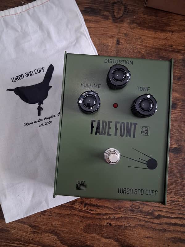 Wren and Cuff Fade Font '94 2025 - Green Russian Muff image 1
