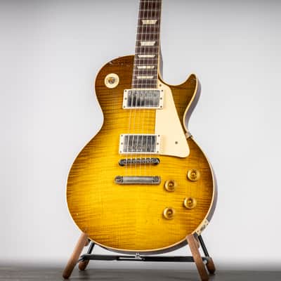 Gibson 59 Les Paul Std Murphy Aged , Green lemon Fade | DEMO image 1
