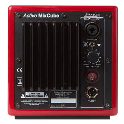 Avantone Pro MixCube Active 10th Anniversary Red Full-Range Mini Reference Monitor (Single) image 2