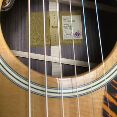 Taylor 717e Gold Label 2025 - Gold-Brown burst image 4