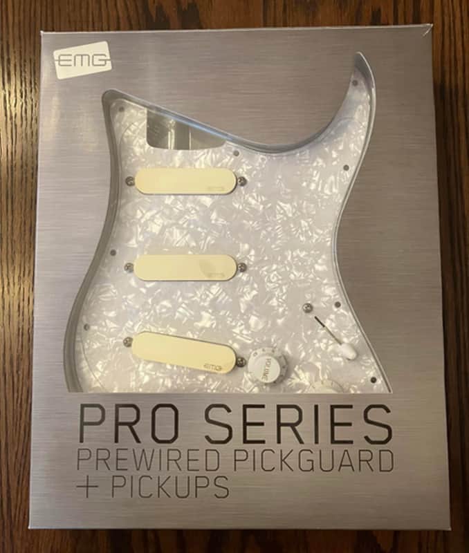 EMG DG20 David Gilmour Pre-Wired Strat Pickguard~W/Pearl~USA~OPEN BOX~New image 1
