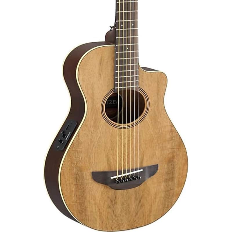 Yamaha APXT2EW Thinline 3/4 Size Acoustic-Electric Guitar - Natural image 1