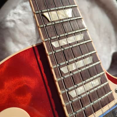 Gibson Les Paul standard quilted top 2013 - Cherry sunburst image 7