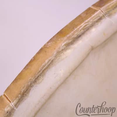 *Slingerland Snare 16" Slunk Calf Skin Parade Drum Resonant Head Vintage 60s USA image 6