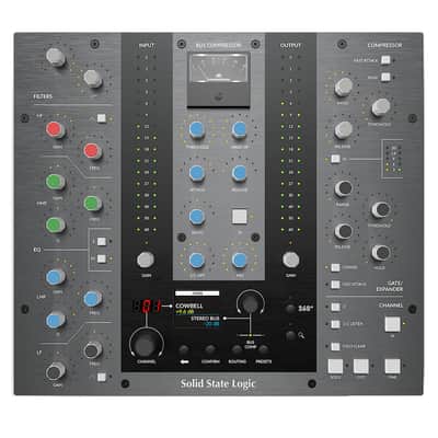 SSL UC1 Hardware Plug-in Controller for Native Channel Strip 2, Bus Compressor 2 image 5