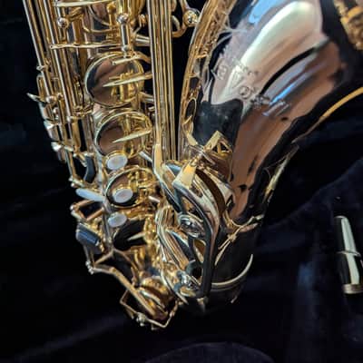 Selmer STS280R La Voix II Step-Up Model Tenor Saxophone 2010s - Clear-Lacquered Brass image 13