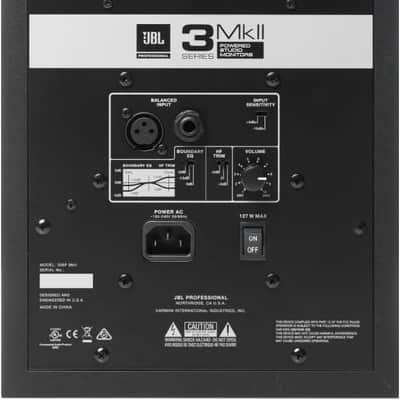 JBL 306P MkII 2-Way 6.5" Active Nearfield Studio Monitors (Pair) image 6