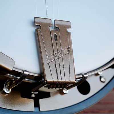 Deering Goodtime Two (2) LEFT HANDED 5-String Maple Resonator Bluegrass Banjo Bronze Powercoat Hardware, Art Deco Inlay with Instrument Alley Gig Bag, Strings, Mute, Tuner, Picks, Bundle image 8