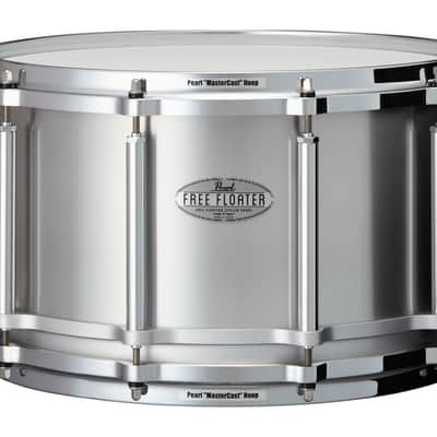 Pearl Free Floater 14x8" Aluminum Shell Snare Drum | Free Floating | NEW | WorldShip | Authorized Dealer image 1